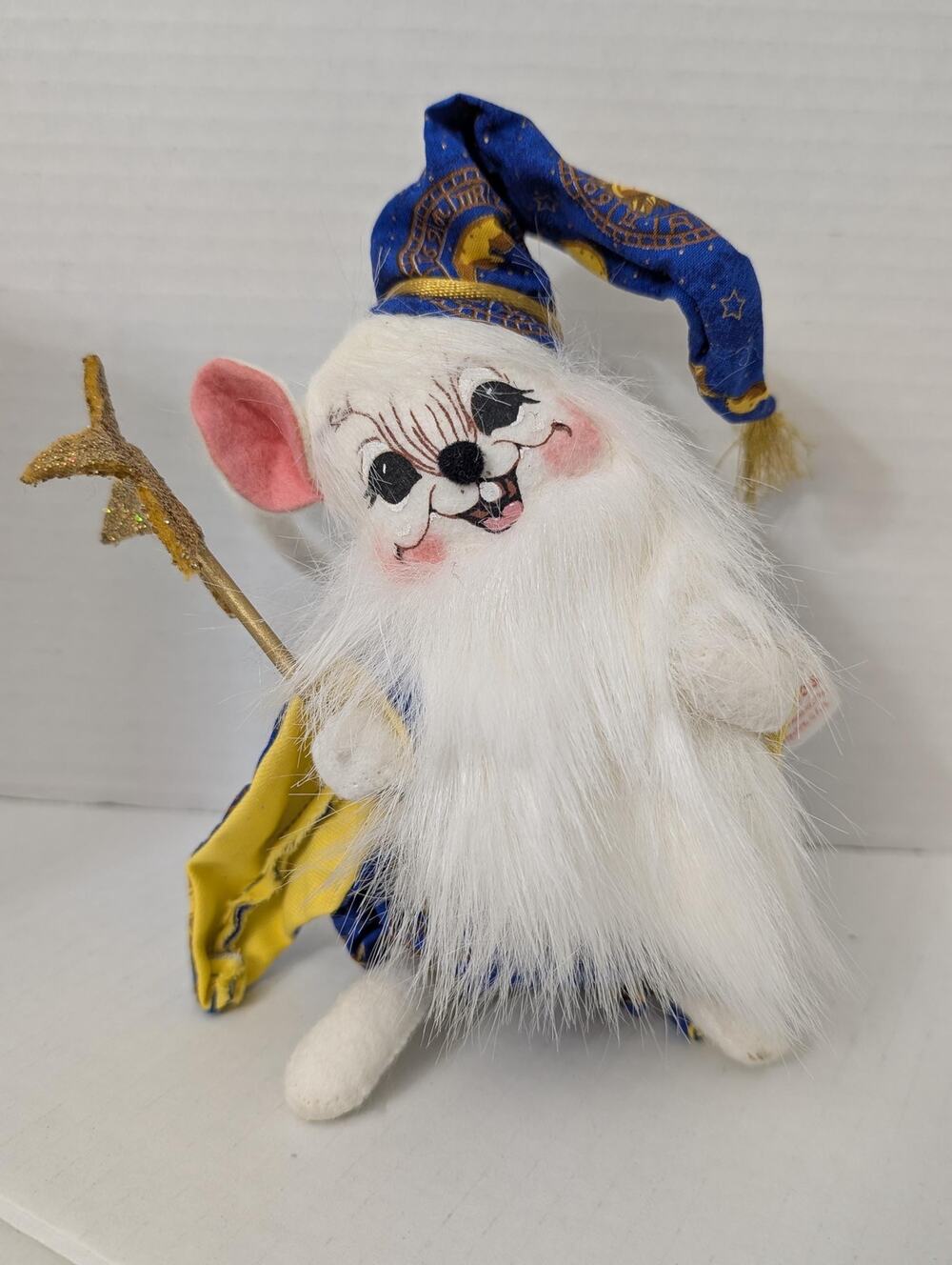 2003 Annalee Wizard Mouse Felt Doll